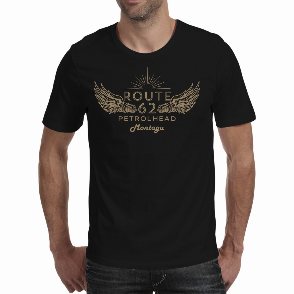R 62 Petrolhead - Men's T - Shirt ( Route 62 T'S )