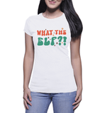Funny Christmas T-shirts | What The Elf? (Ladies)
