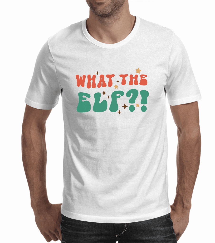 Funny Christmas Tshirts | What the Elf (Men)