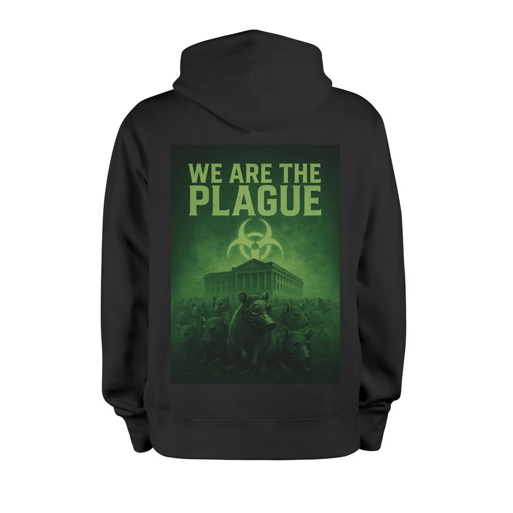 We Are the Plague – Men’s Hoodie (Riotwear SA)
