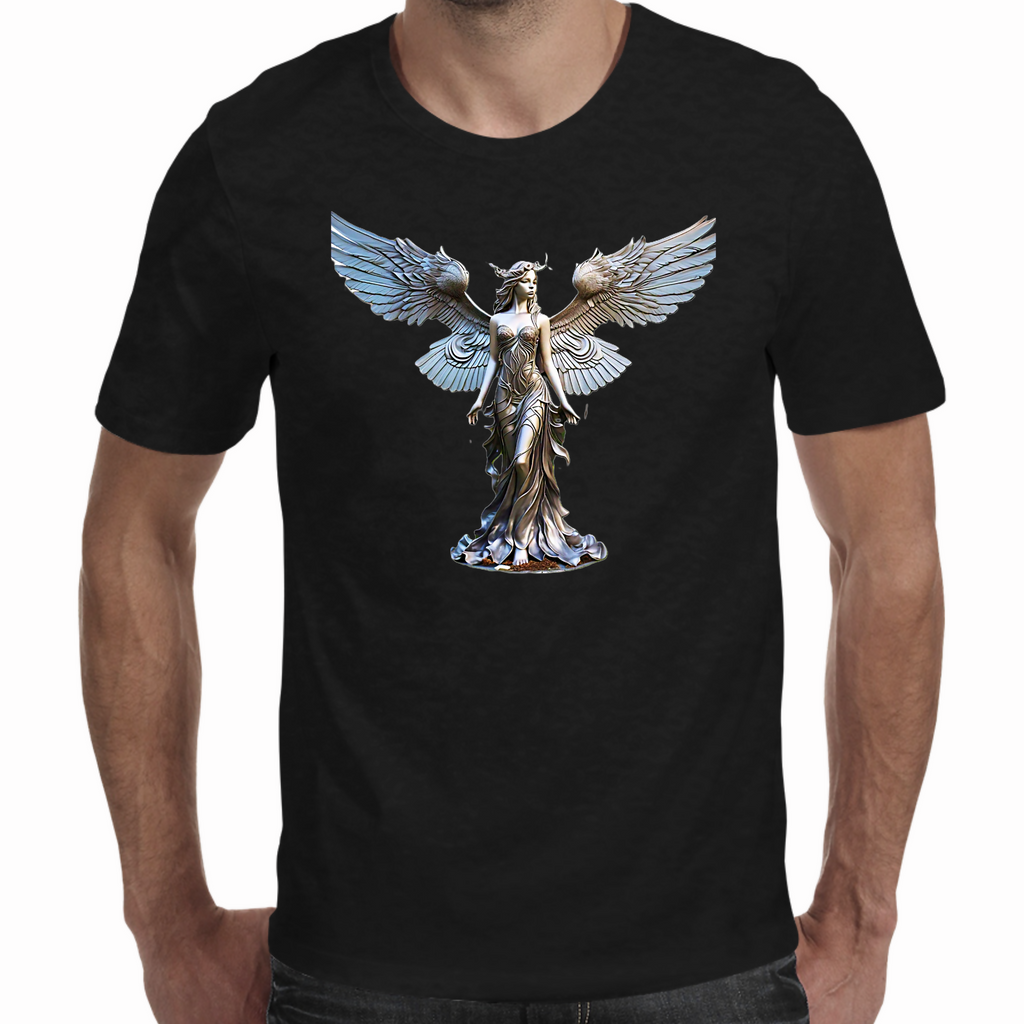 Large SILVER FAIRY 2 - Men's T-Shirt (ArtzyAi)