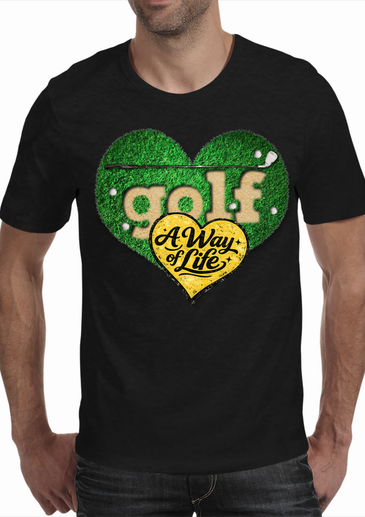 Golf Dad - A Way of life-Men's T-Shirt (Podpop)