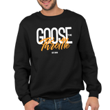 Goose the Throttle Black Sweatshirt Front