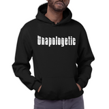 Unapologetic-Black Hoodie (Moretega)