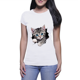 Kitten -Ladies' T-shirt (Podpop)
