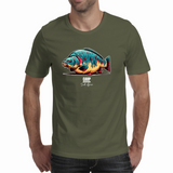 Big Fat Mirror Carp - Men's Tee (Carp Adventures SA)