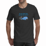 Can fish see water - Unisex T-shirt (NovelThredds)