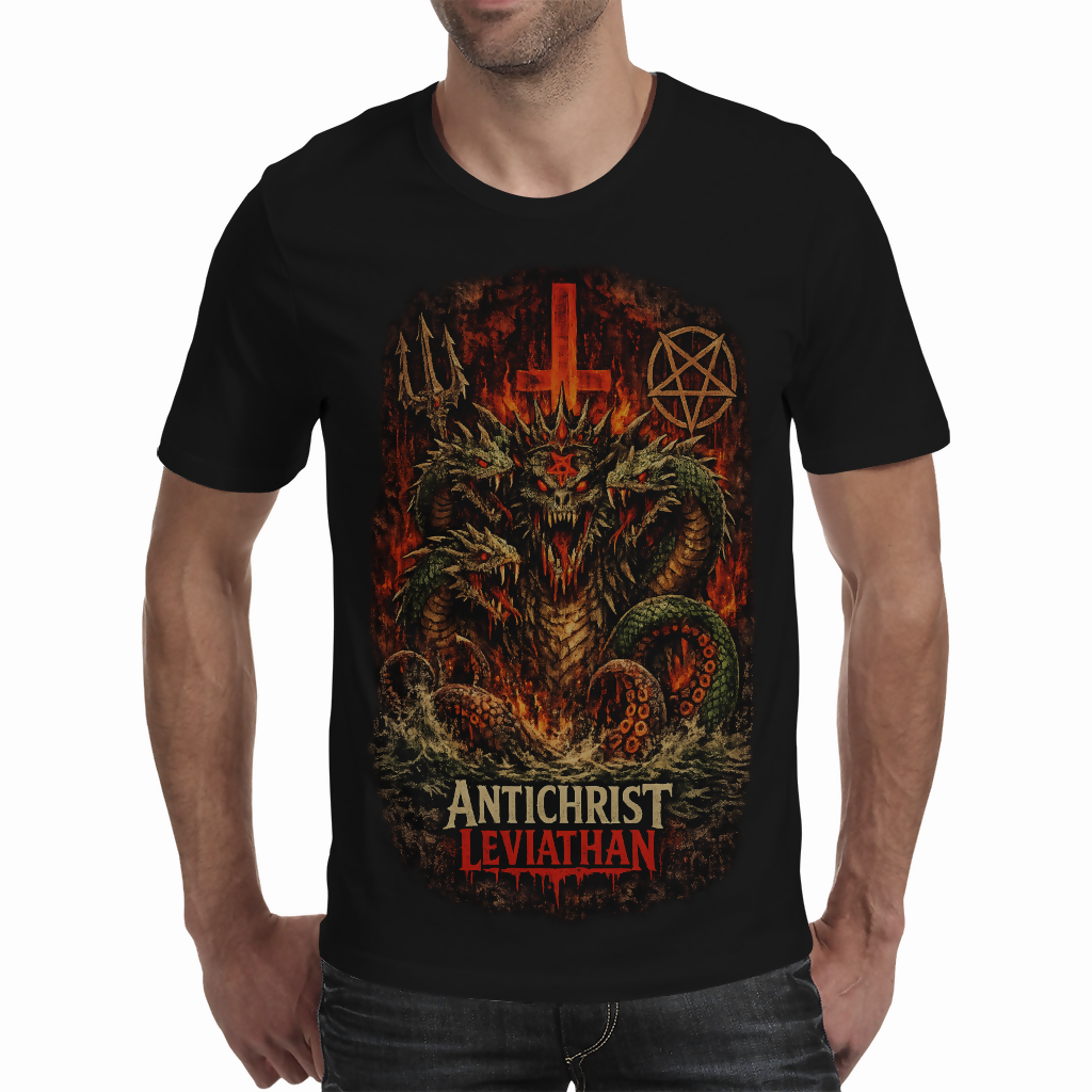Antichrist leviathan Mens T-shirt _ (Riotwear S.A)