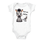 Out On Safari - Baby Onesie - (PODPOP)