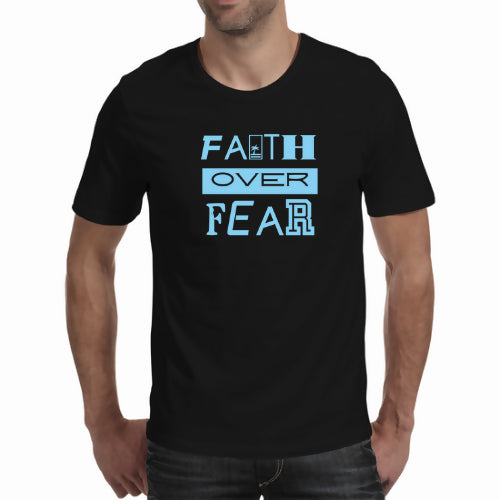 Faith over fear - Men's T-shirt (Cici.N)
