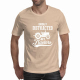 Distracted by tractors Men's T-Shirt (Sparkles)
