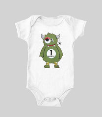Baby Monthly Monsters (baby onesie)