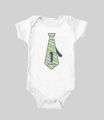 Baby Monthly Ties (baby onesie)
