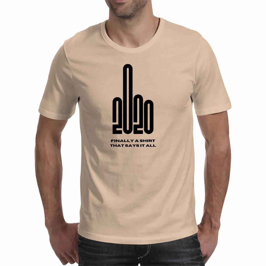 2020 - Finally a Shirt That Says It All - Men's Shirt (Quiquari Clothing)