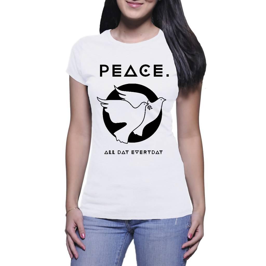 Peace Tee - Ladies (Spiffy Clothes)