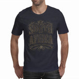 3D Gold South Africa Vintage Artwork A4 - Men's T-shirt (PAGAwear) - OTC Shop