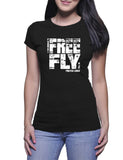 Free Fly In The Forever Lands - Ladies t-shirt (Limbir FlyWear)