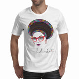 UmAfrika AfroQueen Indlovukati A3 - Unisex Men's T-shirt (PAGAwear)