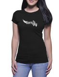 Born2fly Ladies t-shirt (Limbir FlyWear)