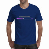 Loadshedding purple - Men's T-shirts (Random'ish Visual Designs)