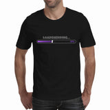 Loadshedding purple - Men's T-shirts (Random'ish Visual Designs)