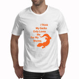 For My Worms Orange - Men's T-Shirt (Gorgo Gecko Wear)