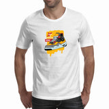 Jordan Yellow - Men's White T-Shirt (Shinta London)