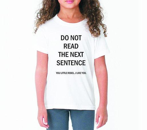 Do Not Read (Kids)