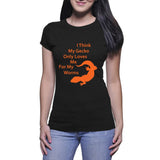 For My Worms Orange - Ladies T-Shirt (Gorgo Gecko Wear)