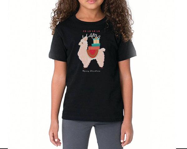Merry Christmas Tees | Fa La La Llama (Kids)