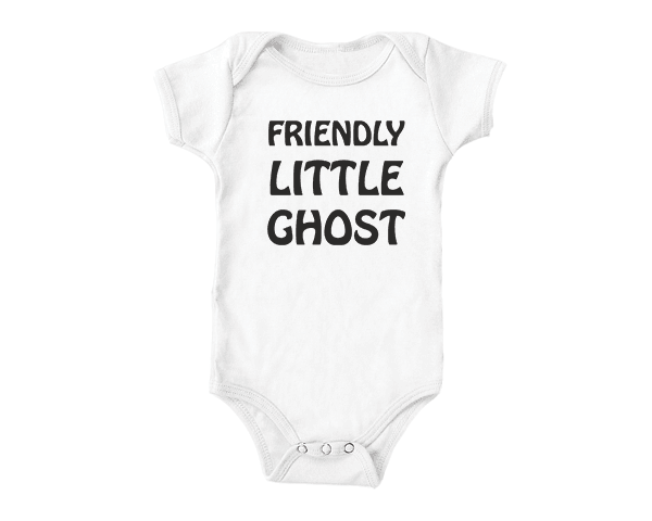 Friendly Little Ghost (baby onesies)