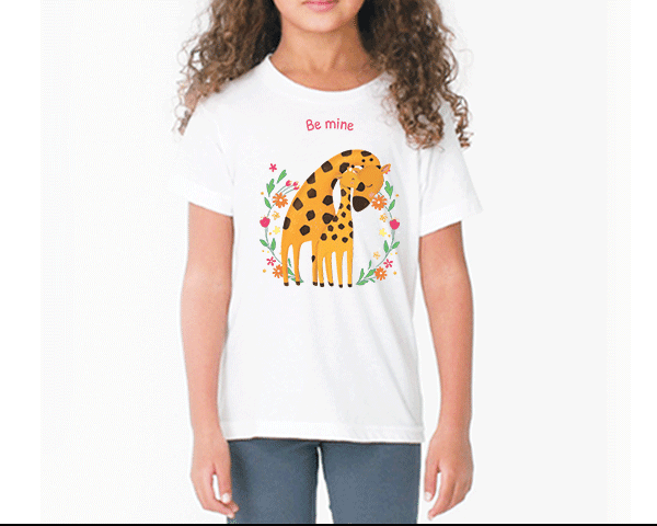 Giraffe Be Mine (Kids)
