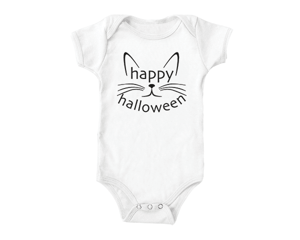 Happy Halloween (baby onesies)