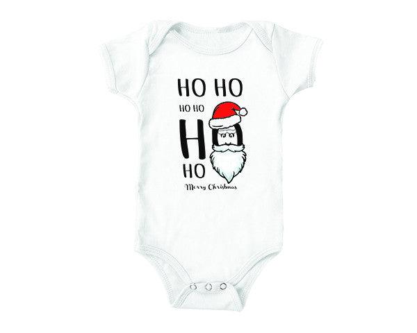 Merry Christmas Onesies | Ho Ho (baby onesies)