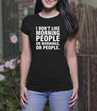 I Don't Like Morning People (Ladies)