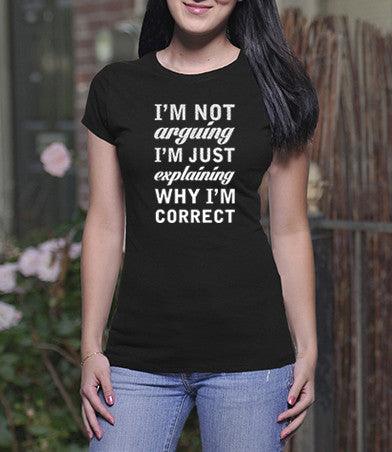 I'm Not Arguing (Ladies)