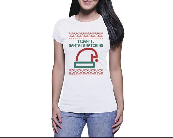 Funny Christmas Tshirts | I Can't (Ladies)