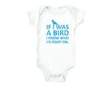 If I was a Bird (baby onesies)