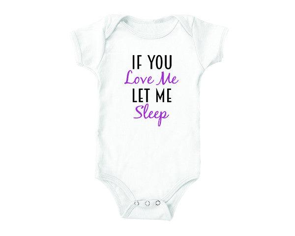 If You Love Me (baby onesies)