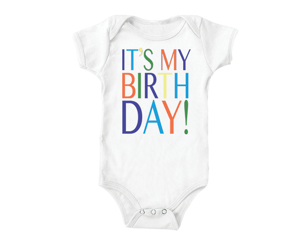 It's My Birthday (Boy baby onesies)