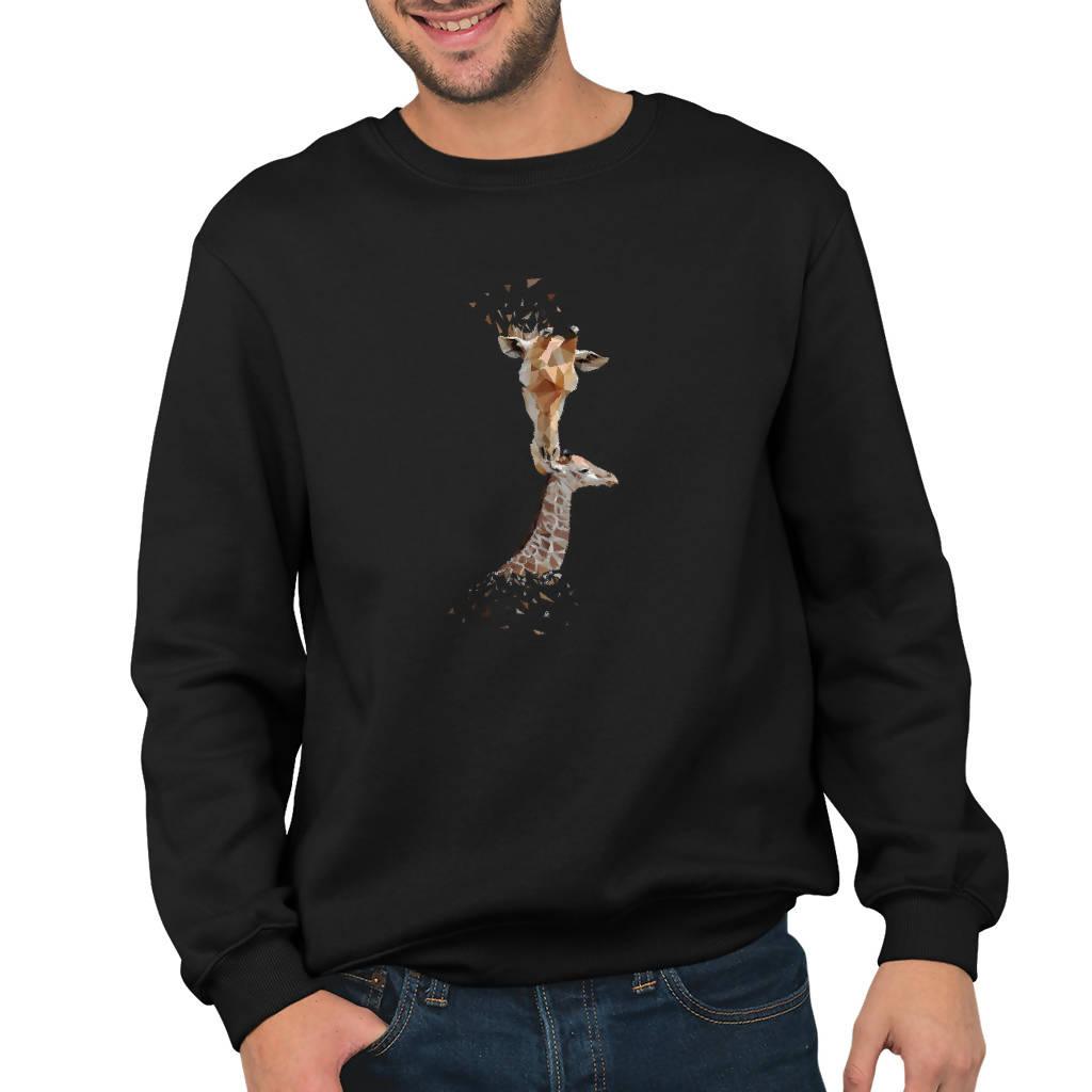 Giraffe Fading - Sweatshirt (ErinFCampbell)
