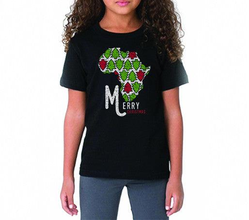 Merry Christmas Tshirts | Merry Christmas Africa (Kids)