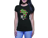 Merry Christmas Tshirts | Merry Christmas Africa (Ladies)