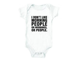 Morning People (baby onesies)