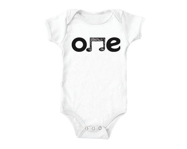 Musical One (baby onesies)