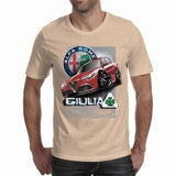 Alfa Romeo Giulia QV White Light Shirt (Stefan’s Auto Art) A3