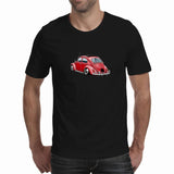 VW Red Bug Low - Men's T (YoungLifeInc)