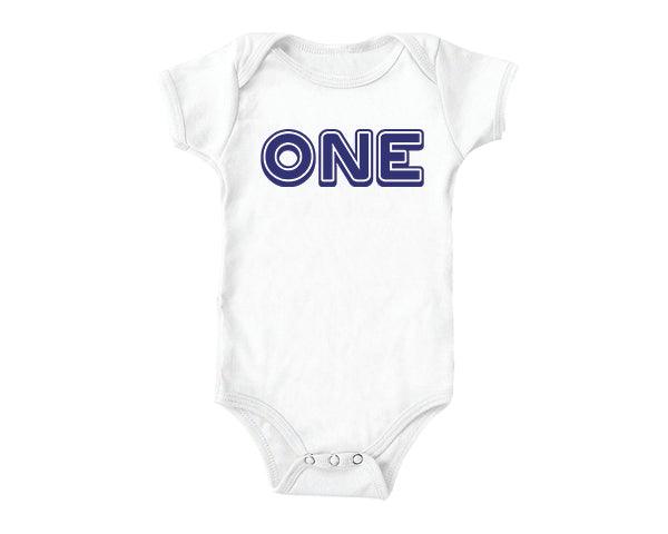 One Blue (baby onesies)