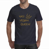 Yas, Vegan Queen – Men's Tee (Good Vibe Revolution)