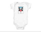 Panda Valentine (baby onesies)